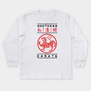 Shotokan Karate Kids Long Sleeve T-Shirt